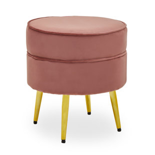 Pink deals footstool next